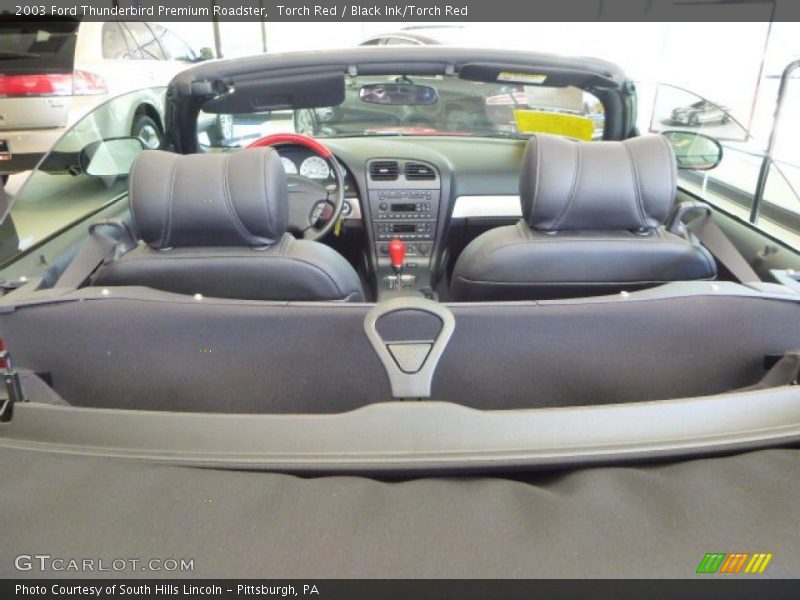 Torch Red / Black Ink/Torch Red 2003 Ford Thunderbird Premium Roadster
