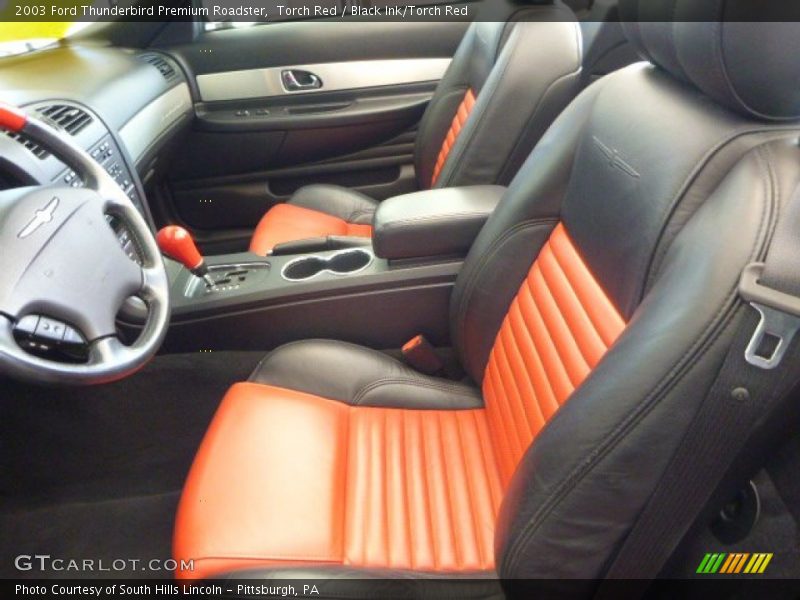 Torch Red / Black Ink/Torch Red 2003 Ford Thunderbird Premium Roadster