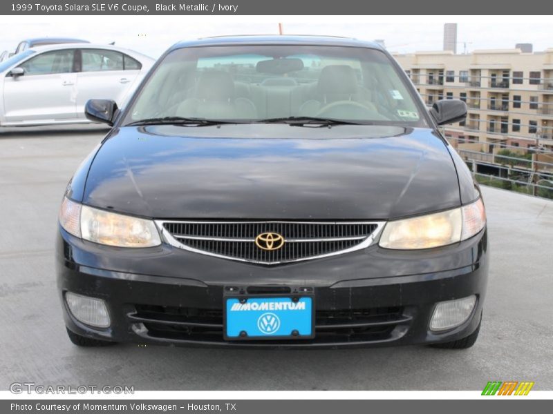 Black Metallic / Ivory 1999 Toyota Solara SLE V6 Coupe