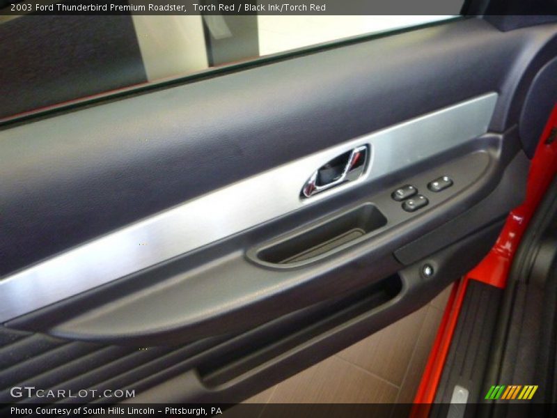 Torch Red / Black Ink/Torch Red 2003 Ford Thunderbird Premium Roadster
