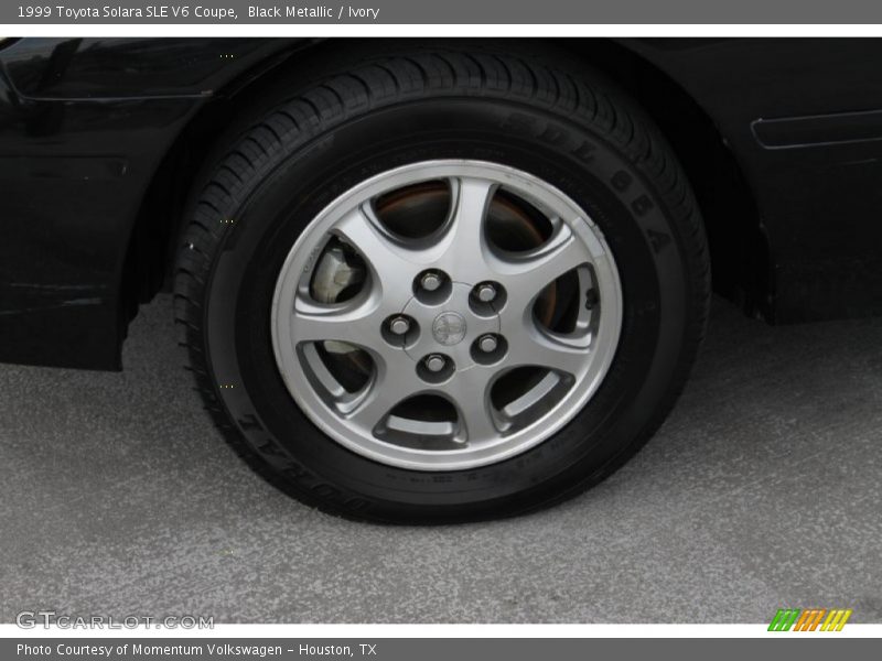 Black Metallic / Ivory 1999 Toyota Solara SLE V6 Coupe