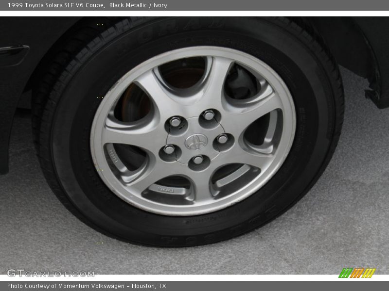 Black Metallic / Ivory 1999 Toyota Solara SLE V6 Coupe