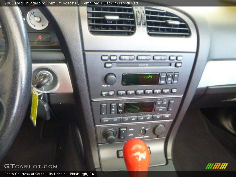 Torch Red / Black Ink/Torch Red 2003 Ford Thunderbird Premium Roadster