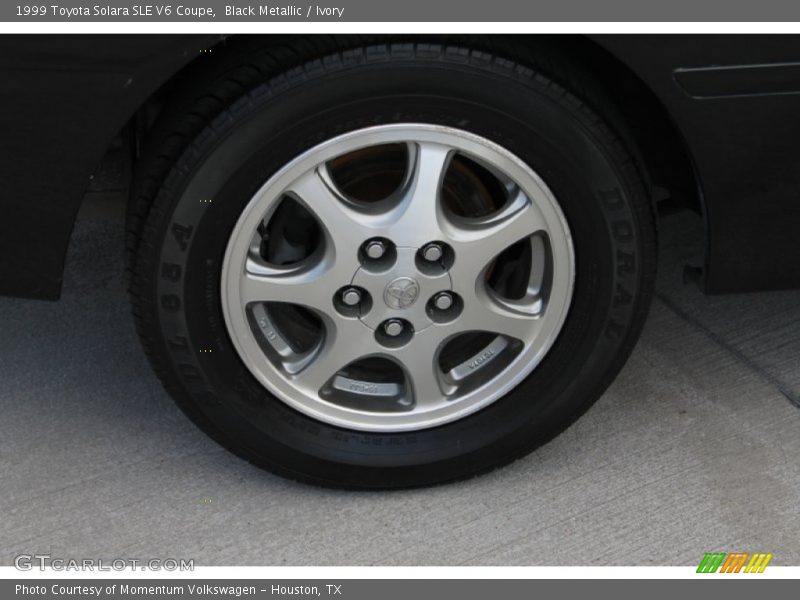 Black Metallic / Ivory 1999 Toyota Solara SLE V6 Coupe