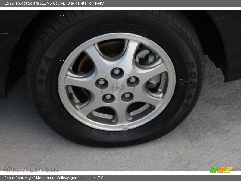 Black Metallic / Ivory 1999 Toyota Solara SLE V6 Coupe