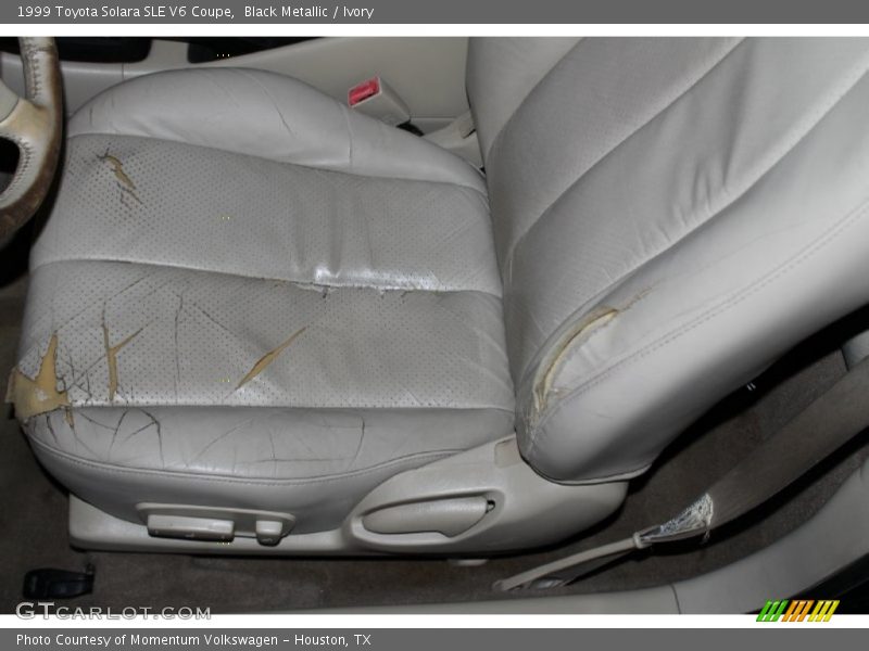 Black Metallic / Ivory 1999 Toyota Solara SLE V6 Coupe