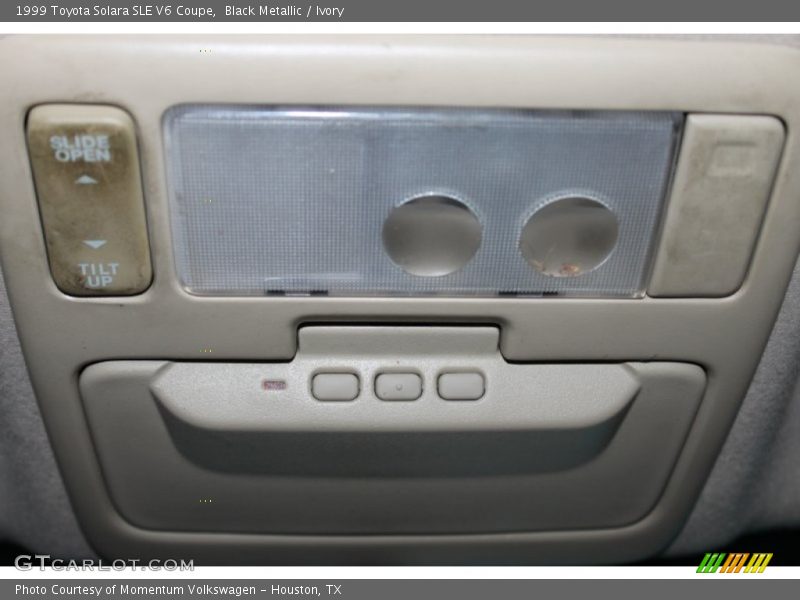 Black Metallic / Ivory 1999 Toyota Solara SLE V6 Coupe