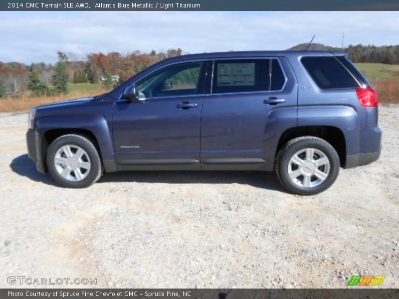  2014 Terrain SLE AWD Atlantis Blue Metallic
