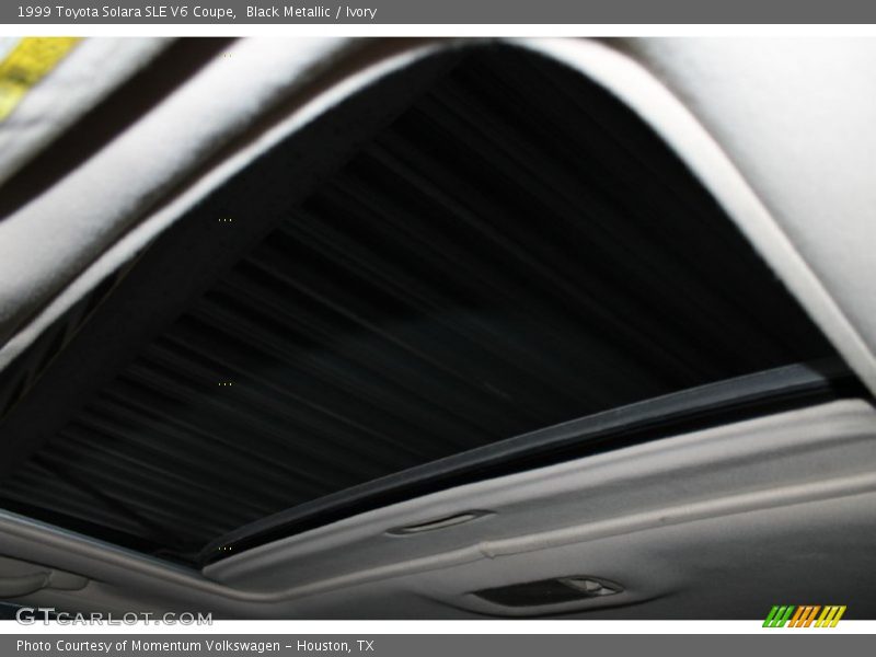 Black Metallic / Ivory 1999 Toyota Solara SLE V6 Coupe