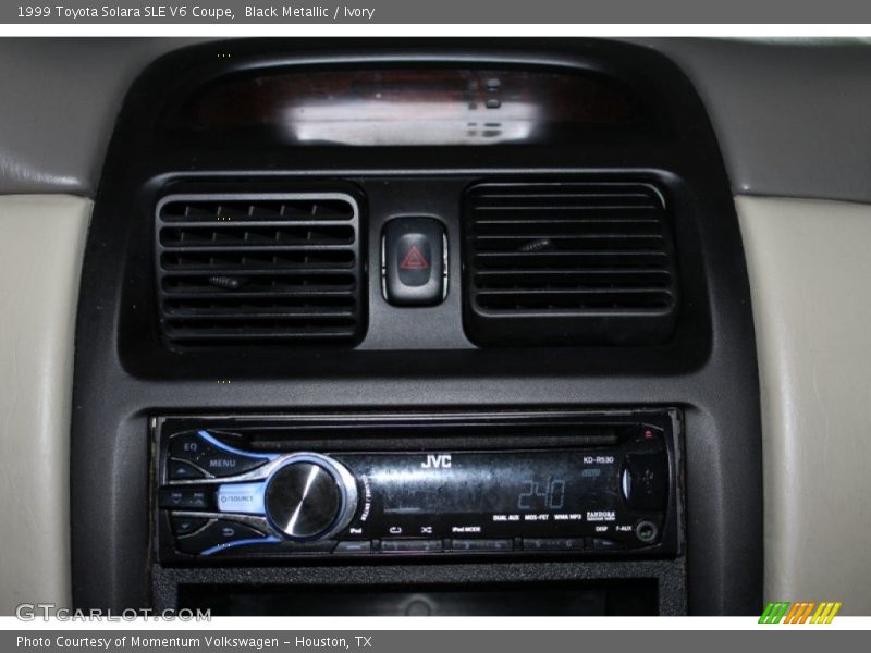 Black Metallic / Ivory 1999 Toyota Solara SLE V6 Coupe