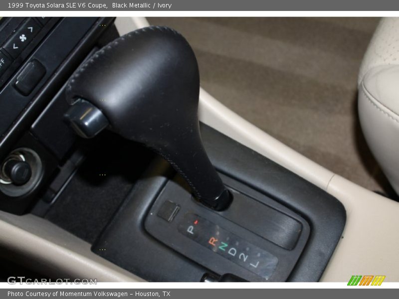 Black Metallic / Ivory 1999 Toyota Solara SLE V6 Coupe