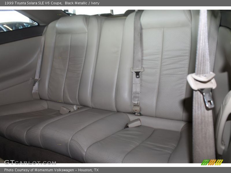 Black Metallic / Ivory 1999 Toyota Solara SLE V6 Coupe