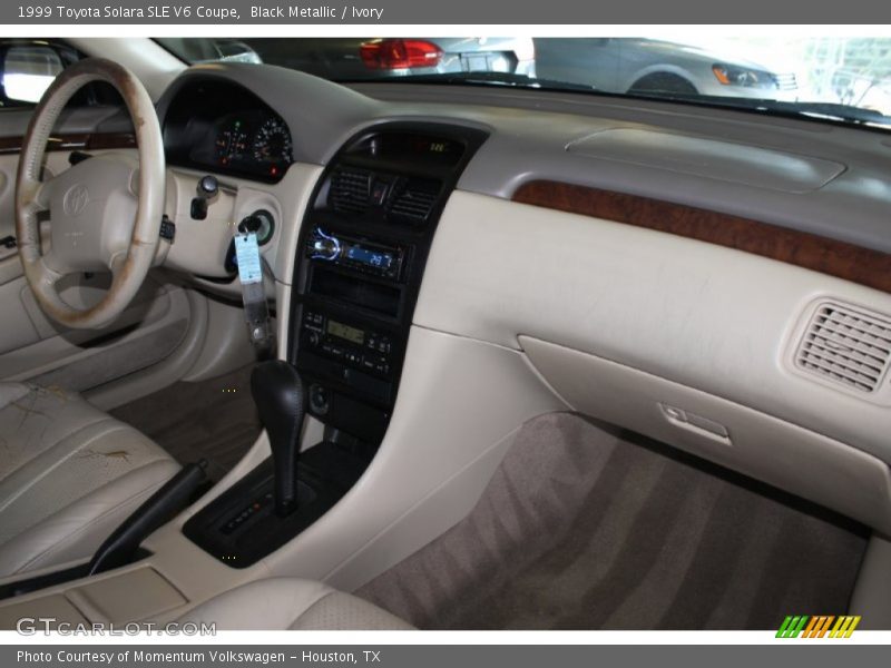 Black Metallic / Ivory 1999 Toyota Solara SLE V6 Coupe