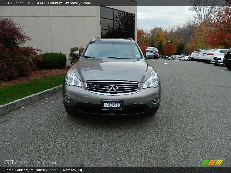 Platinum Graphite / Stone 2010 Infiniti EX 35 AWD