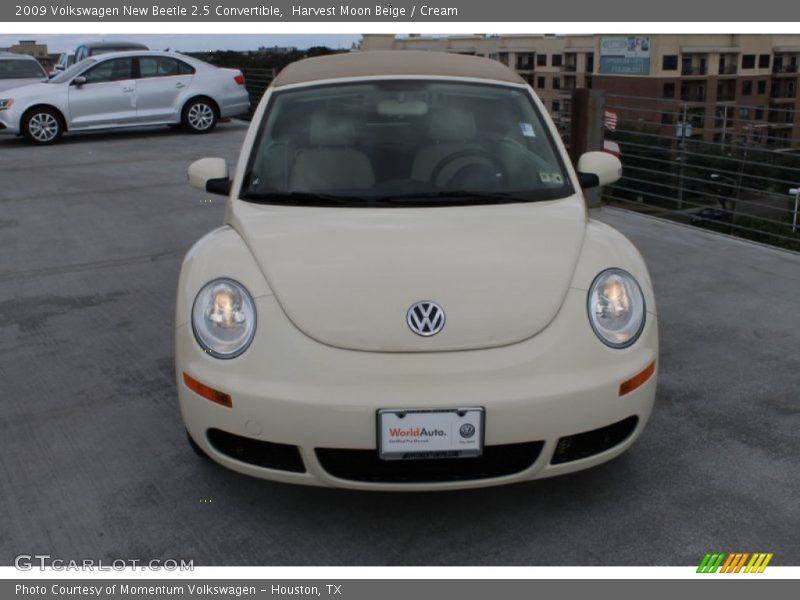 Harvest Moon Beige / Cream 2009 Volkswagen New Beetle 2.5 Convertible