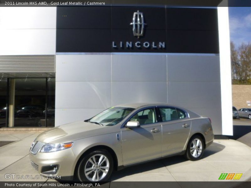 Gold Leaf Metallic / Cashmere 2011 Lincoln MKS AWD