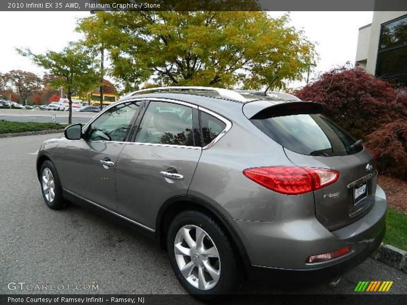 Platinum Graphite / Stone 2010 Infiniti EX 35 AWD