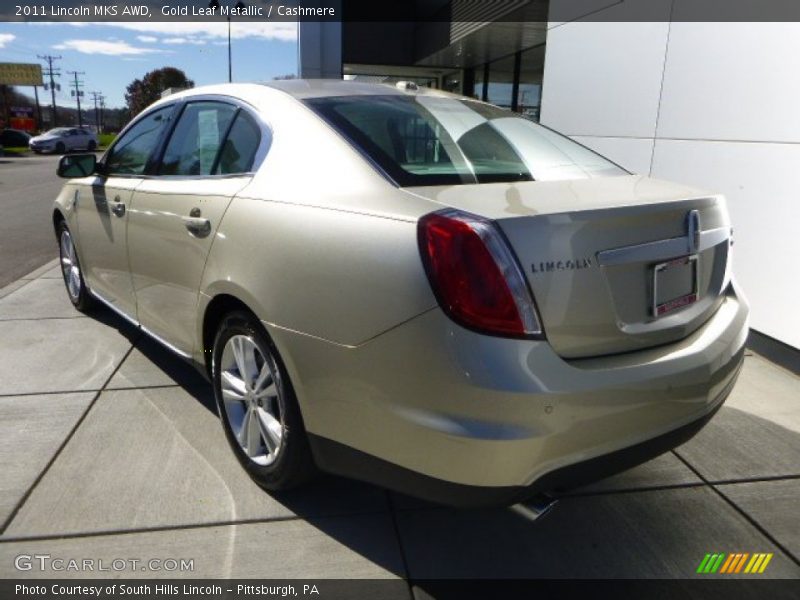Gold Leaf Metallic / Cashmere 2011 Lincoln MKS AWD