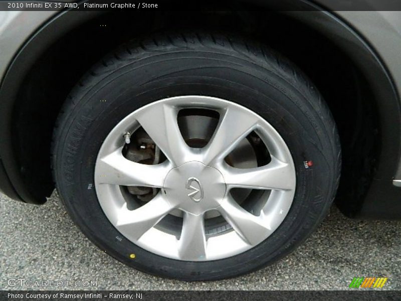 Platinum Graphite / Stone 2010 Infiniti EX 35 AWD