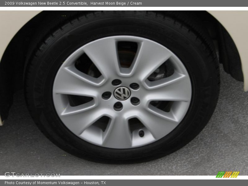 Harvest Moon Beige / Cream 2009 Volkswagen New Beetle 2.5 Convertible