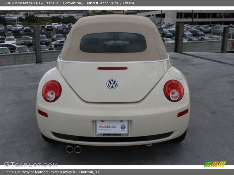 Harvest Moon Beige / Cream 2009 Volkswagen New Beetle 2.5 Convertible