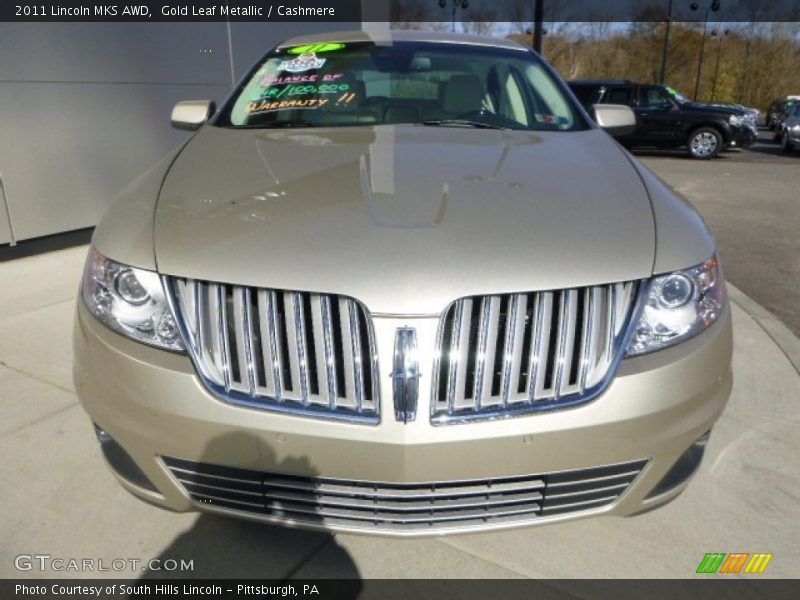 Gold Leaf Metallic / Cashmere 2011 Lincoln MKS AWD