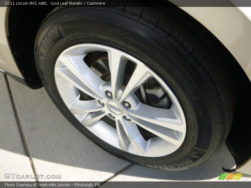 Gold Leaf Metallic / Cashmere 2011 Lincoln MKS AWD