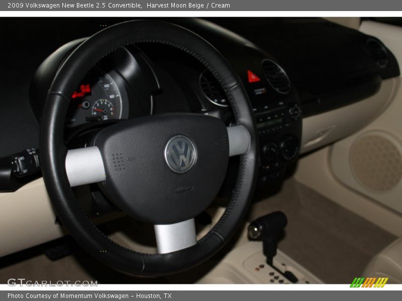 Harvest Moon Beige / Cream 2009 Volkswagen New Beetle 2.5 Convertible