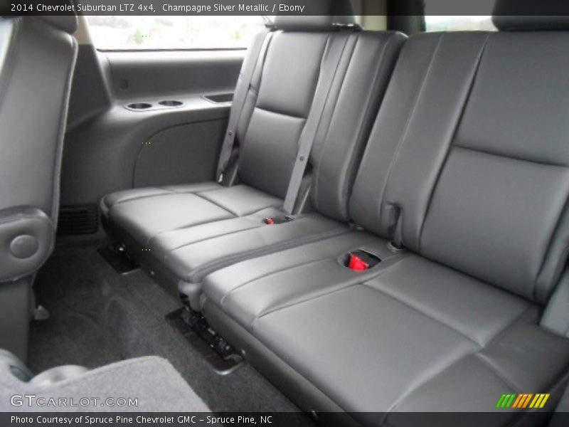Champagne Silver Metallic / Ebony 2014 Chevrolet Suburban LTZ 4x4