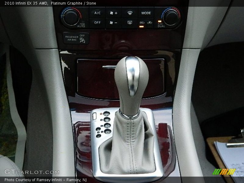 Platinum Graphite / Stone 2010 Infiniti EX 35 AWD