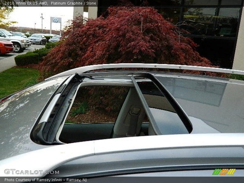 Platinum Graphite / Stone 2010 Infiniti EX 35 AWD