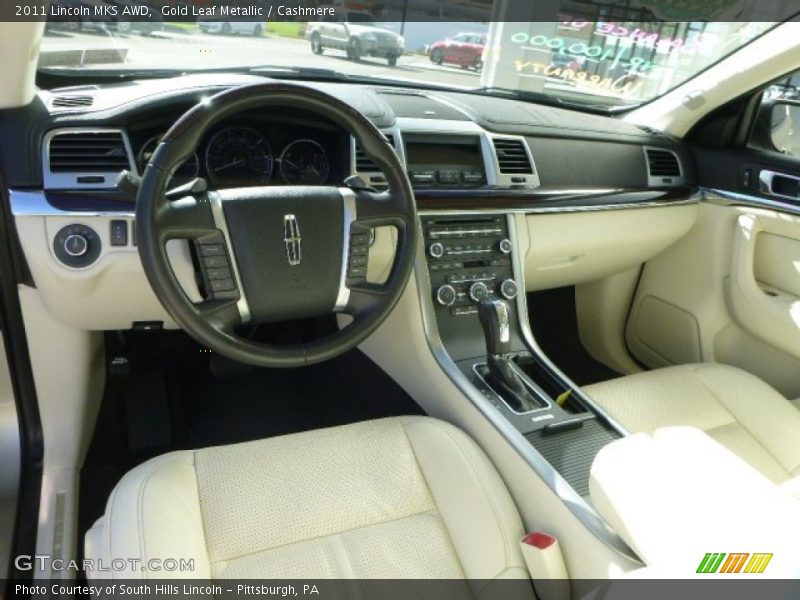 Gold Leaf Metallic / Cashmere 2011 Lincoln MKS AWD
