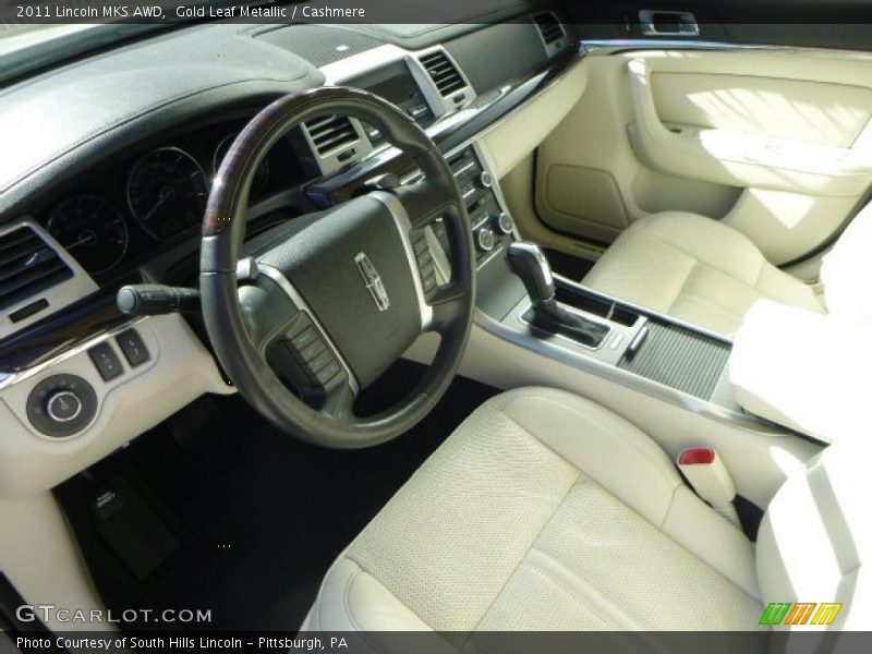 Gold Leaf Metallic / Cashmere 2011 Lincoln MKS AWD