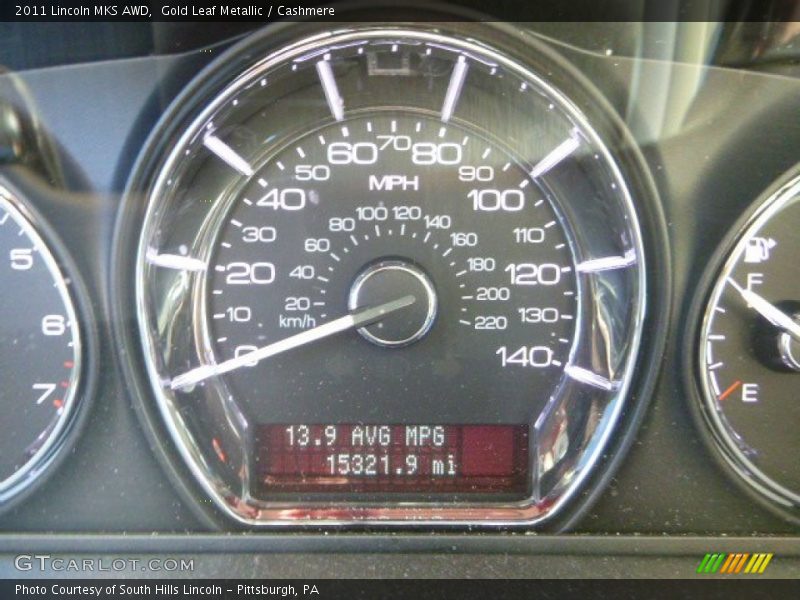 Gold Leaf Metallic / Cashmere 2011 Lincoln MKS AWD