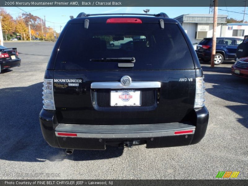 Black / Charcoal Black 2006 Mercury Mountaineer Premier AWD