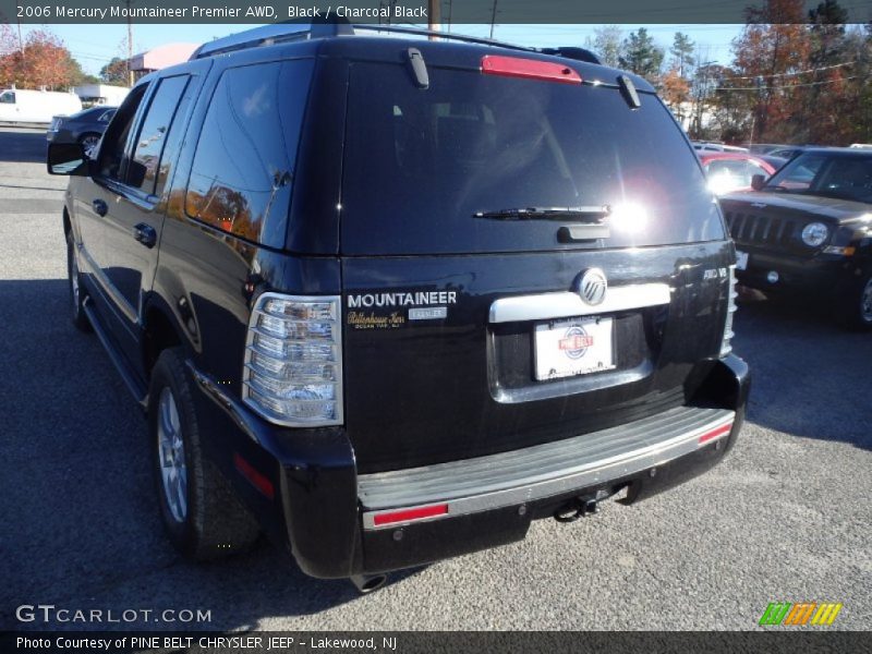 Black / Charcoal Black 2006 Mercury Mountaineer Premier AWD