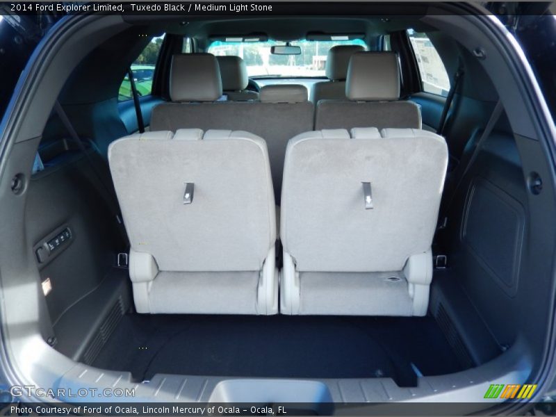 Tuxedo Black / Medium Light Stone 2014 Ford Explorer Limited