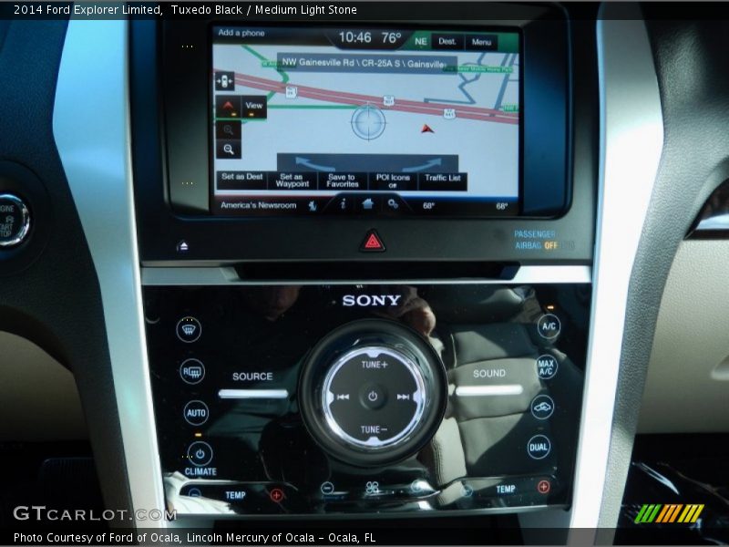 Tuxedo Black / Medium Light Stone 2014 Ford Explorer Limited