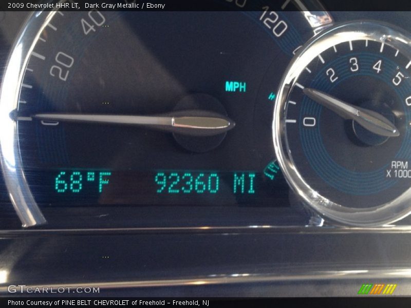 Dark Gray Metallic / Ebony 2009 Chevrolet HHR LT