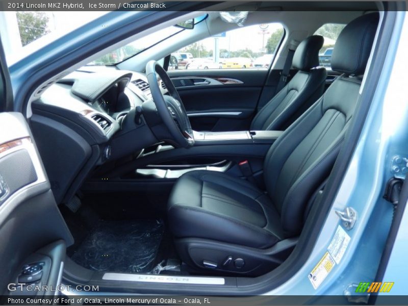 Front Seat of 2014 MKZ Hybrid