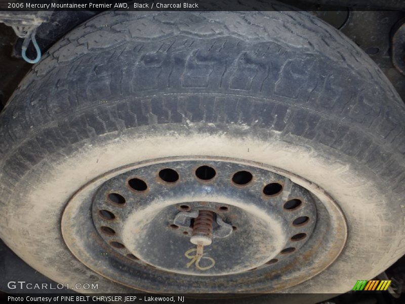 Black / Charcoal Black 2006 Mercury Mountaineer Premier AWD