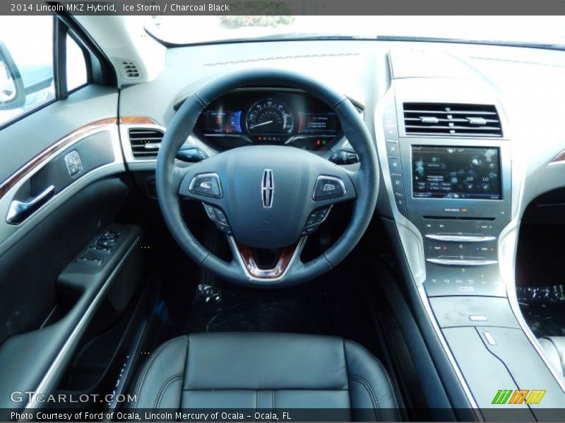 Dashboard of 2014 MKZ Hybrid