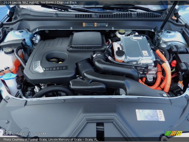 2014 MKZ Hybrid Engine - 2.0 Liter Atkinson-Cycle DOHC 16-Valve iVCT 4 Cylinder Gasoline/Electric Hybrid