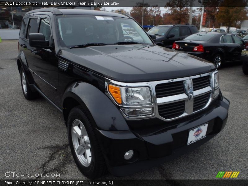 Dark Charcoal Pearl / Dark Slate Gray 2011 Dodge Nitro Heat