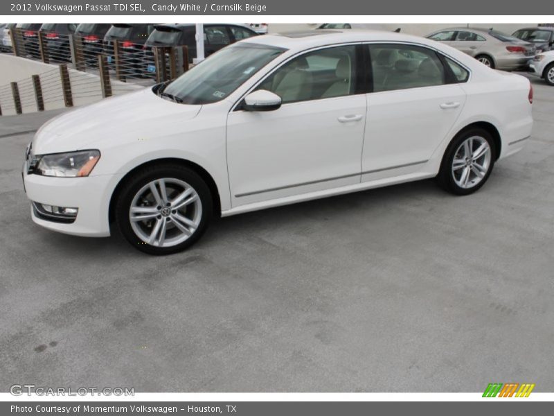  2012 Passat TDI SEL Candy White