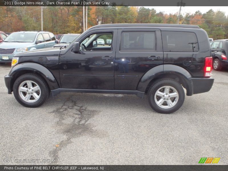 Dark Charcoal Pearl / Dark Slate Gray 2011 Dodge Nitro Heat