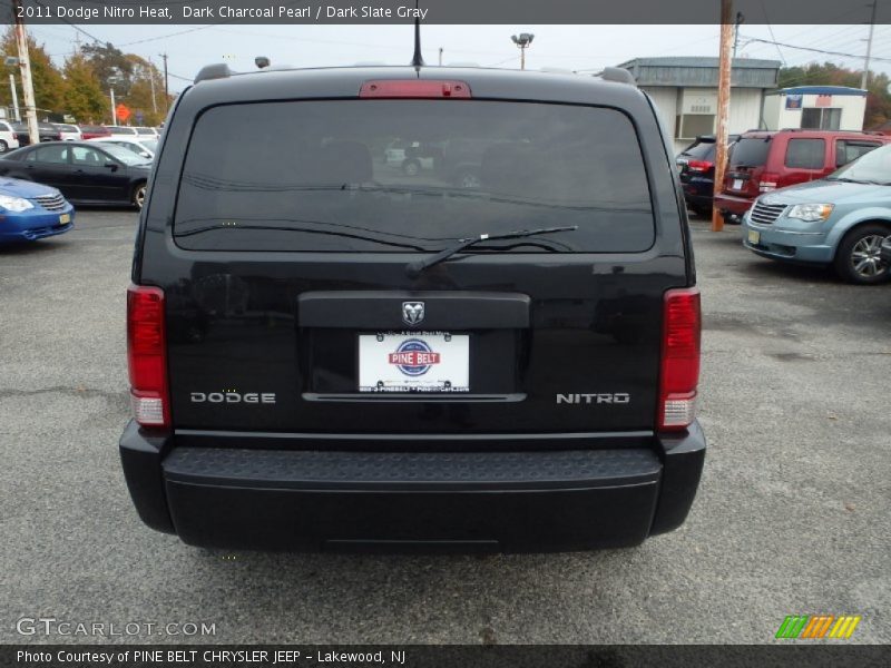 Dark Charcoal Pearl / Dark Slate Gray 2011 Dodge Nitro Heat