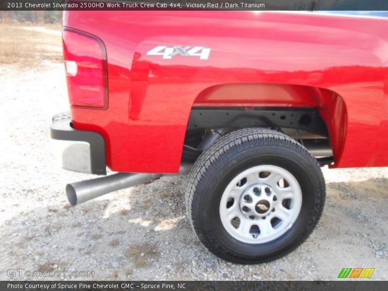  2013 Silverado 2500HD Work Truck Crew Cab 4x4 Wheel
