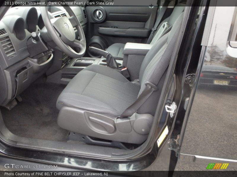 Dark Charcoal Pearl / Dark Slate Gray 2011 Dodge Nitro Heat
