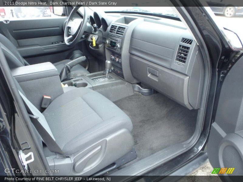 Dark Charcoal Pearl / Dark Slate Gray 2011 Dodge Nitro Heat